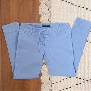 JUICY COUTURE 🍒 Mid Rise Lace-Up Jeans